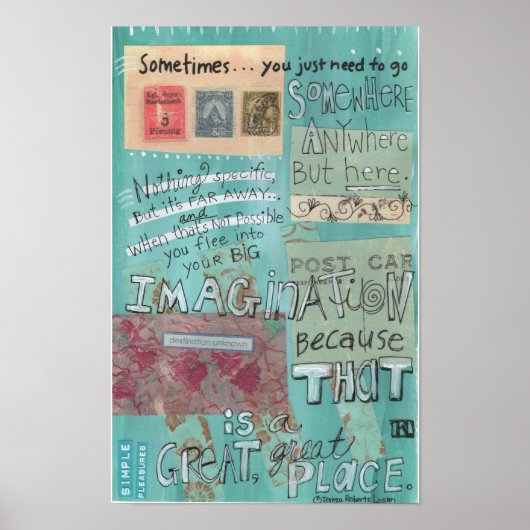 Poster Imagination (Devant)