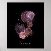 Poster imagination colorée (Devant)