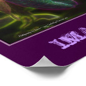 Poster Imagination Fée Et Fleur Inspiration (Coin)