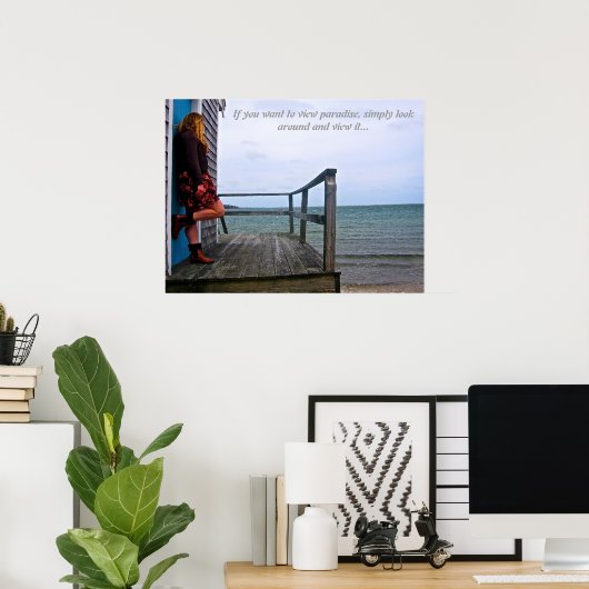 Poster Imagination pure (Bureau à domicile)