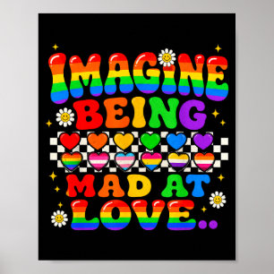 Poster Imagine d'être en colère contre la fierté de l'arc