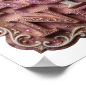 Poster IMAGINE Rose Élégant (Coin)