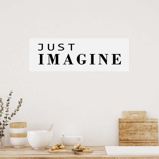 Poster Imaginez... (Cuisine)