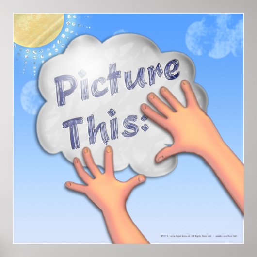 Poster Imaginez ceci - Imagination pour la motivation-2 (Devant)