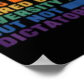 Poster Imaginez Être L'Ed De La Diversité Mais Pas De La  (Coin)