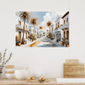 Poster Imaginez juste des endroits célestes et paisibles  (Cuisine)