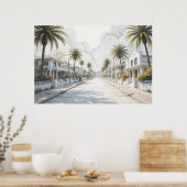 Poster Imaginez juste des endroits célestes et paisibles  (Cuisine)