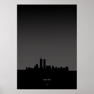 Poster Imaginez No Religion World trade center