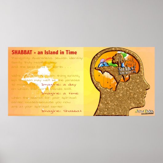 Poster Imaginez Shabbat (Devant)