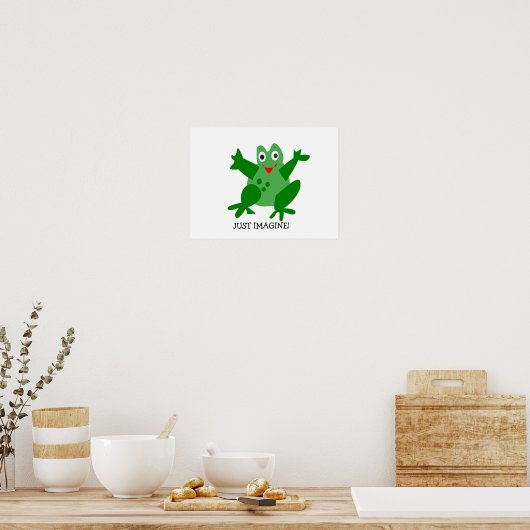 Poster Imaginez simplement (Cuisine)