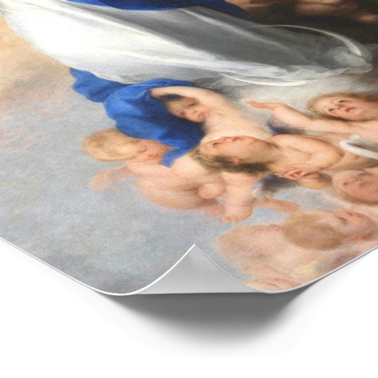 Poster Immaculate Conception de Virgin Mary Murillo (Coin)