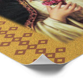 Poster Immaculé Coeur de Marie Image Dévotionnelle. (Coin)