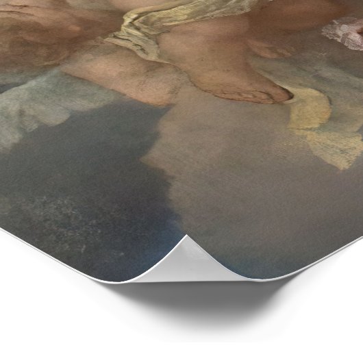 Poster Immaculée Conception Assomption Vierge Murillo (Coin)