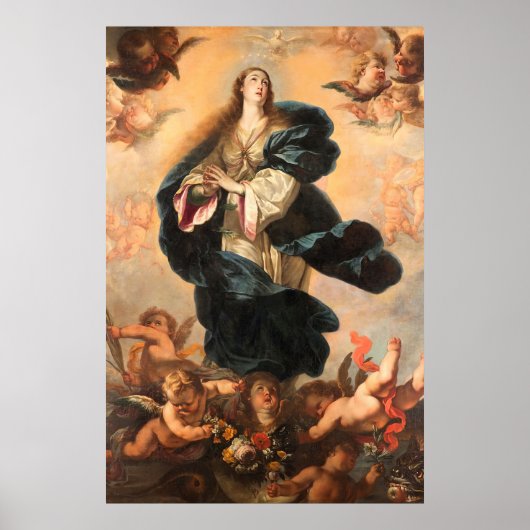 Poster Immaculée Conception Assomption Vierge Palomino (Devant)