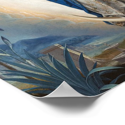 Poster Immaculée Conception Assomption Vierge Sanchez (Coin)