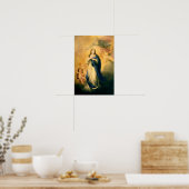 Poster Immaculée Conception Vierge Marie Assomption 02 (Cuisine)