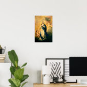 Poster Immaculée Conception Vierge Marie Assomption 02 (Bureau à domicile)