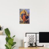 Poster Immaculée Conception Vierge Marie Assomption 06 (Bureau à domicile)