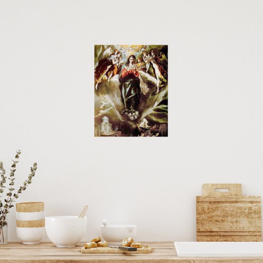 Poster Immaculée Conception Vierge Marie Assomption 09 (Cuisine)