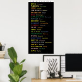 Poster Immense signification (Bureau à domicile)