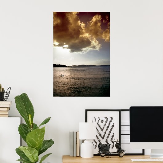 Poster Immersion d'inversion (Bureau à domicile)