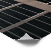 Poster Immeuble Brown et noir (Coin)