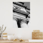 Poster Immeuble Capitol du Michigan (Cuisine)