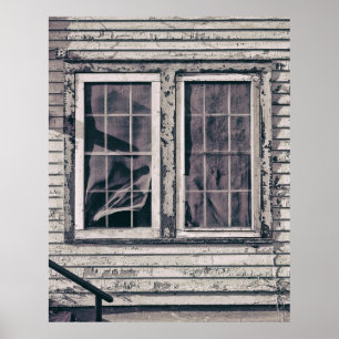 POSTER IMMEUBLE DE L'AGENCE INDIENNE - MONTANA