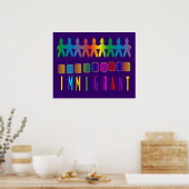 Poster Immigrant (Cuisine)