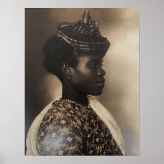 Poster Immigrant guadeloupéen, Ellis Island, 1911