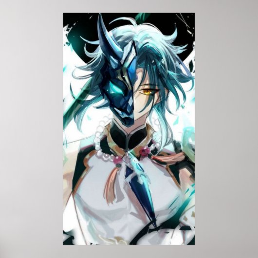 Poster Impact de Xiao Genshin (Devant)