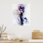 Poster Impact Genshin - Lisa (Cuisine)