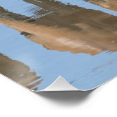 Poster Impalas au trou d'eau (Coin)
