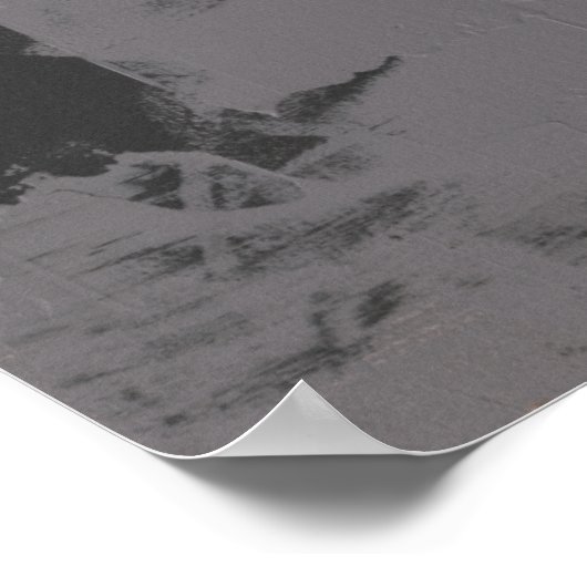 Poster Impasto Abstrait I (Coin)