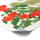 Poster Impatiens, Hyacinthe aquatique par Tanigami Konan (Coin)