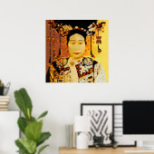 Poster Impératrice Pixellée (Bureau à domicile)