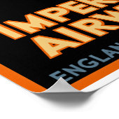 Poster Imperial Airways ~ Angleterre - Égypte - Inde (Coin)