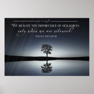 Poster Importance de nos voix