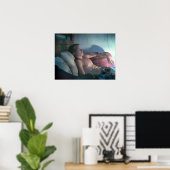 Poster Impossible de dormir (Bureau à domicile)