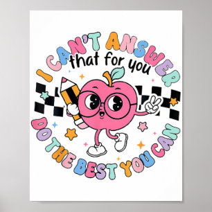 Poster Impossible De Répondre Que Pour Vous Faites Le Mie