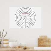 Poster Impossible de trouver l'affiche à distance (Cuisine)