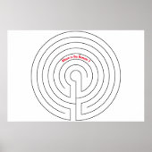 Poster Impossible de trouver l'affiche à distance (Devant)