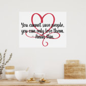 Poster Impossible d'enregistrer les gens Citer Anais Nin  (Cuisine)