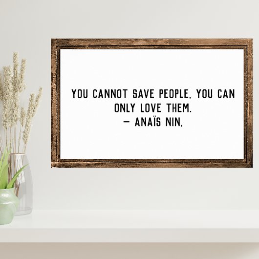 Poster Impossible D'Enregistrer Les Personnes Citer Anais