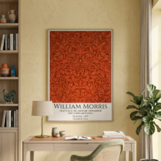 Poster Impression botanique vintage de William Morris Aco
