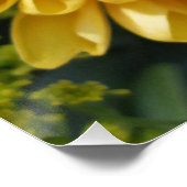 Poster Impression de l'affiche jaune (Coin)