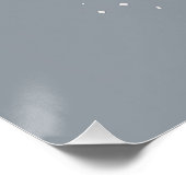 Poster Impression de nurserie ours, décoration murale de  (Coin)