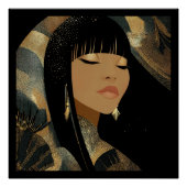 Poster Impression de toile étirée (Devant)