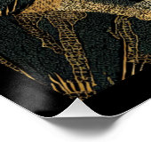 Poster Impression de toile étirée (Coin)