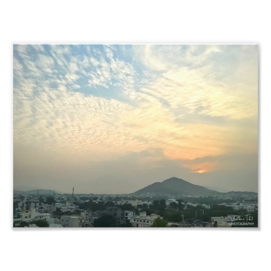 Poster Impression du lever du soleil magnifique (Devant)